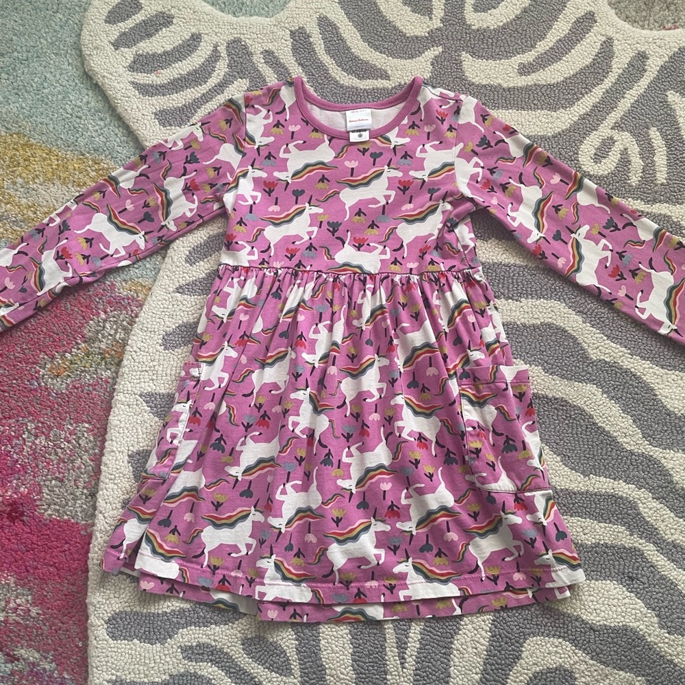 Hanna Andersson Unicorn Swing Dress